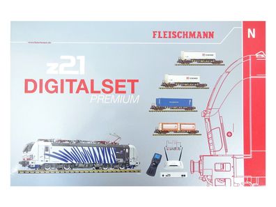 z21 Digitalset premium E-Lok BR 193 mit Güterzug, Fleischmann N 931891, neu