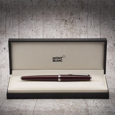 Montblanc CRUISE Collection Bordeaux Platinum LINE Roller Ball ID 113041 OVP