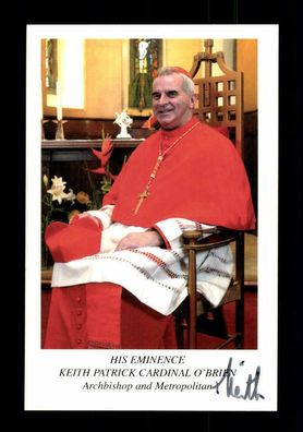 Keith Michael Patrick Kardinal O´Brien 1938-2018 Erzbischof Edinburgh #BC 179935
