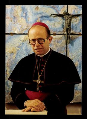 Paul Werner Scheele 1928-2019 Bischof in Würzburg Original Signiert # BC 180331