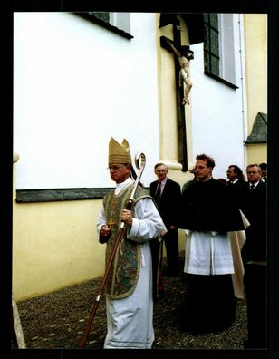 Viktor von Dammertz Bischof von Augsburg Foto Original Signiert # BC G 33463