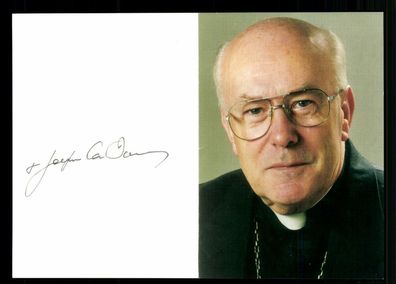 Godfried Kardinal Danneels 1933-2019 Erzbischof Mechelen Signiert # G 33699