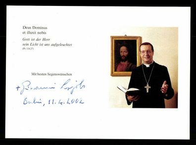 Giovanni Kardinal Lajolo Italienischer Kurienkardinal Original Signiert #G 33775