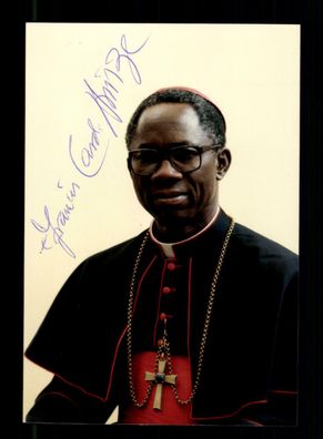Francis Kardinal Arinze Erzbischof von Onitsha Original Signiert # BC 180345