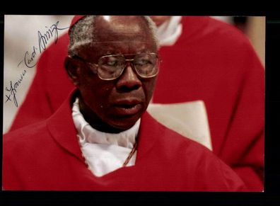 Francis Kardinal Arinze Erzbischof von Onitsha Original Signiert # BC 180349