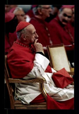 Roger Kardinal Etchegaray 1922-2019 Erzbischof von Marseille Signiert #BC 180398