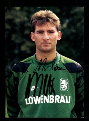 Bernd Meier Autogrammkarte TSV 1860 München 1995-96 Original Signiert + 2