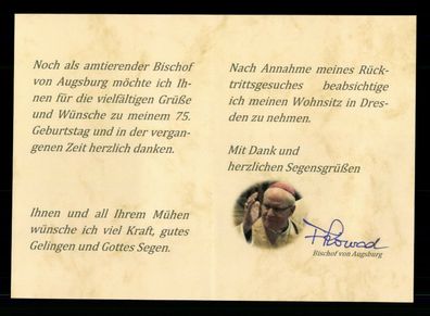 Konrad Zdarsa Bischof von Görlitz Original Signiert # BC 181122