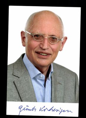 Günter Verheugen Autogrammkarte Original Signiert # BC 181501