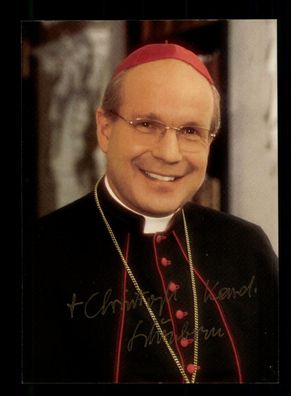 Christoph Kardinal Schönborn Erzbischof von Wien Original Signiert # BC 180008
