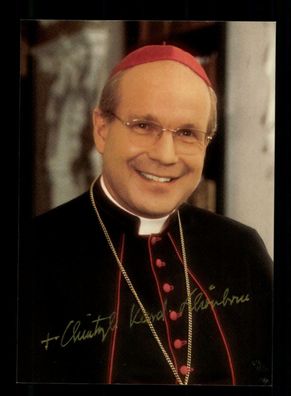 Christoph Kardinal Schönborn Erzbischof von Wien Original Signiert # BC 180011