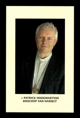 Patrick Hoogmartens Bischof von Hasselt Original Signiert # BC 180228