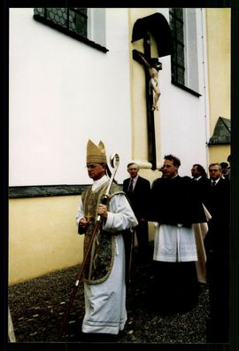 Viktor von Dammertz Bischof von Augsburg Foto Original Signiert # BC G 33469