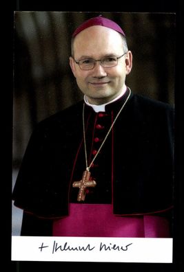 Helmut Dieser Bischof von Aachen Autogrammkarte Original Signiert # G 33506