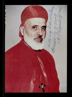 Mar Nasrallah Boutros Kardinal Sfeir Patriarch von Antiochien # BC 180509