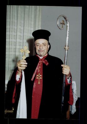 Ignatius Moussa I. Kardinal Daoud 1930-2012 Kurienkardinal Signiert # BC 180527