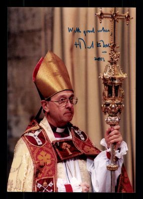 David Michael Hope Erzbischof von Canterbury Foto Original Signiert #G 33918