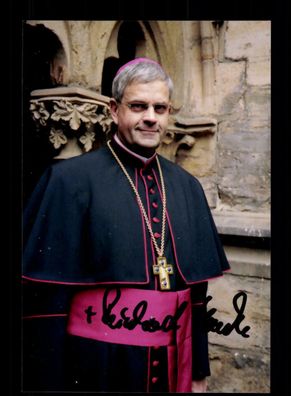 Reinhard Hauke Weihbischof von Erfurt Foto Original Signiert # BC 181009
