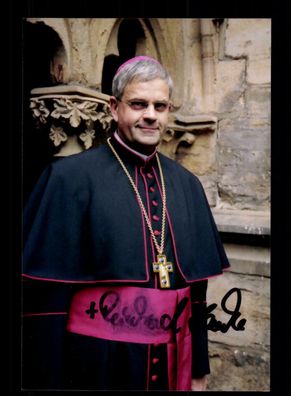 Reinhard Hauke Weihbischof von Erfurt Foto Original Signiert # BC 181010