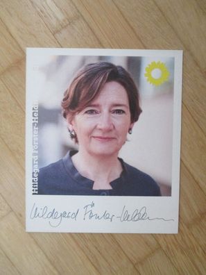 Hessen MdL Die Grünen Hildegard Förster-Heldmann - handsigniertes Autogramm!!!