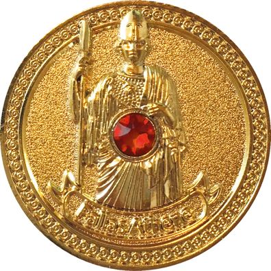 Pallas Athene Taler Lichttaler Glücksmünze Schutzmünze aufgestiegene Meister