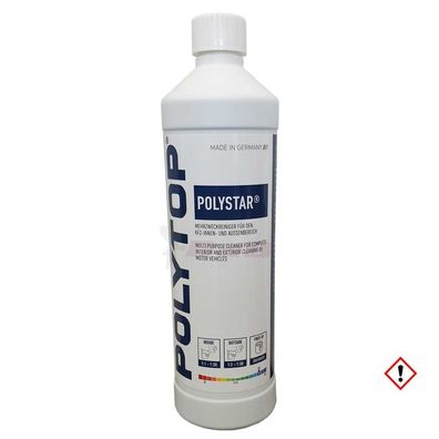 Polytop Polystar Universalreiniger 1 Liter Reinigungskonzentrat f. Innen u. Außen