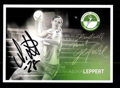 Annika Leppert Autogrammkarte Frisch auf Göppingen Original Handball+ A 167604