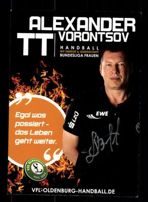 Alexander Vorontsov Autogrammkarte VFL Oldenburg Original Handball + A 166285