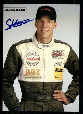 Sven Koch Autogrammkarte Original Signiert Motorsport + A 216274