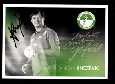 Aleksandar Knezevic Autogrammkarte Frisch auf Göppingen Handball+ A 167606