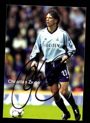 Christian Ziege Tottenham Hotspurs Autogrammkarte Original Signiert+ A 216687