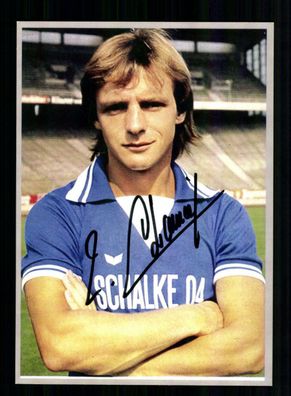 Rüdiger Abramczyk Autogrammkarte FC Schalke 04 Spieler 70er Jahre Original Sign