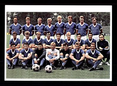 FC Schalke 04 Mannschaftskarte 1969-70