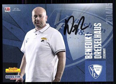 Benedikt Dreßelhaus VFL Bochum 2014-15 Autogrammkarte Original Signiert+ A 85559