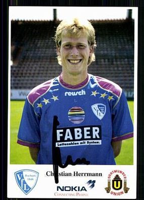 Christian Herrmann VFL Bochum 1993-94 Autogrammkarte Original Signiert + A 85732
