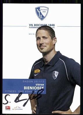 Stefan Bienioßek VFL Bochum 2011-12 Autogrammkarte Original Signiert+ A 85910