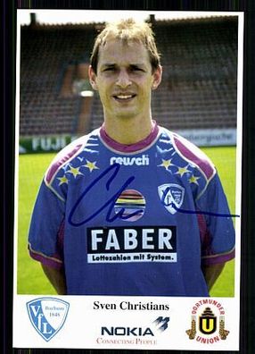 Sven Christians VFL Bochum 1993-94 Autogrammkarte Original Signiert + A 85737