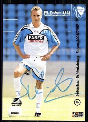 Sebastian Schindzielorz VFL Bochum 2001-02 Original Signiert + A 85627