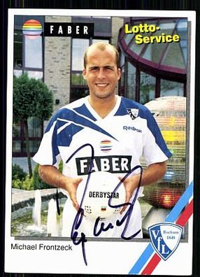 Michael Frontzeck VFL Bochum 1994-95 Autogrammkarte Original Signiert + A 85669