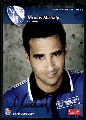 Nicolas Michaty VFL Bochum 2008-09 Autogrammkarte Original Signiert + A 85700