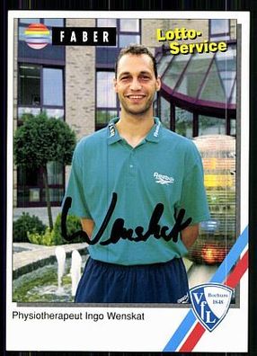 Ingo Wenskat VFL Bochum 1994-95 Autogrammkarte Original Signiert + A 85658