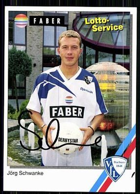 Jörg Schwanke VFL Bochum 1994-95 Autogrammkarte Original Signiert + A 85657