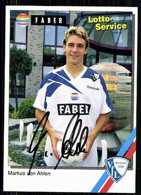 Markus von Ahlen VFL Bochum 1994-95 Autogrammkarte Original Signiert + A 85671