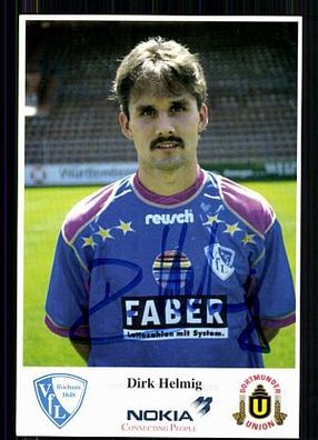 Dirk Helmig VFL Bochum 1993-94 Autogrammkarte Original Signiert + A 85731