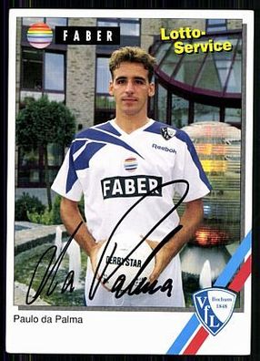 Paulo da Palma VFL Bochum 1994-95 Autogrammkarte Original Signiert + A 85667