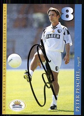 Peter Peschel VFL Bochum 1996-97 Autogrammkarte Original Signiert + A 85714
