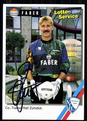 Ralf Zumdick VFL Bochum 1994-95 Autogrammkarte Original Signiert + A 85665