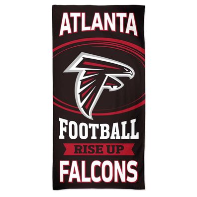 NFL Handtuch Atlanta Falcons Beach Towel Strandtuch Badetuch Wincraft Logo 150x75cm