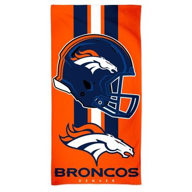 NFL Handtuch Denver Broncos Beach Towel Strandtuch Badetuch Wincraft Helm