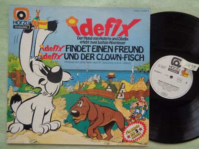 LP Peggy Idefix Asterix Obelix Jörg Ritter Goscinny Uderzo Hörspiel Vinyl